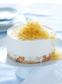 Mousse con cioccolato bianco e limoncello