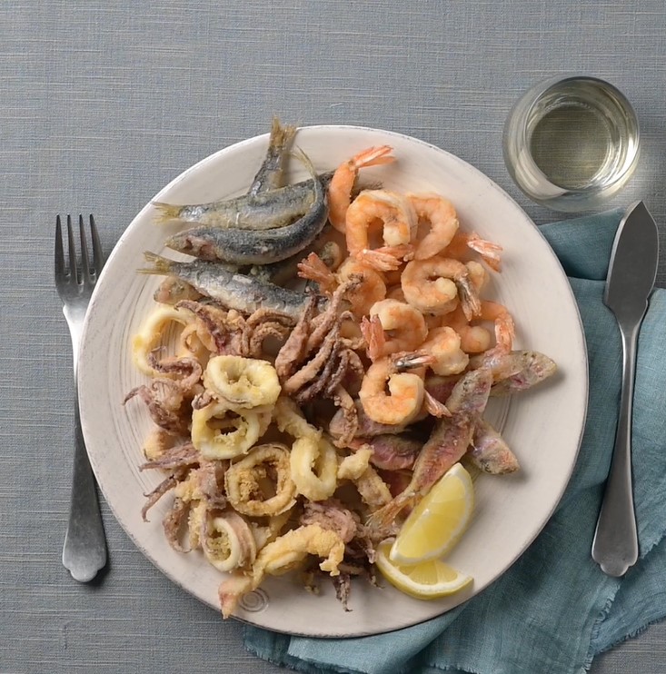 Fritto misto di mare, classico o in pastella Sale&Pepe