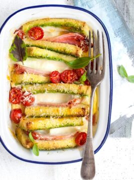 rPain perdu alla mozzarella