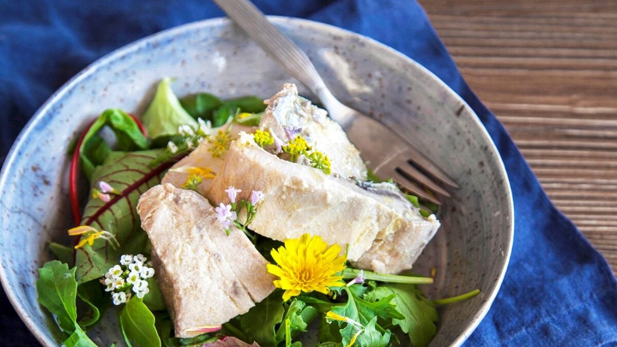 Palamita sott’olio alle erbe e fiori elbani