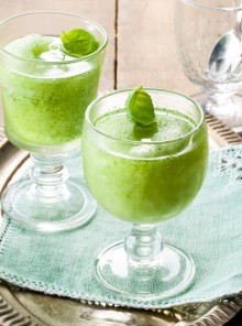 Sorbetto al basilico