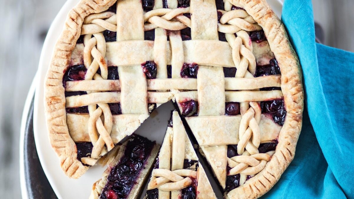 Crostata di mirtilli