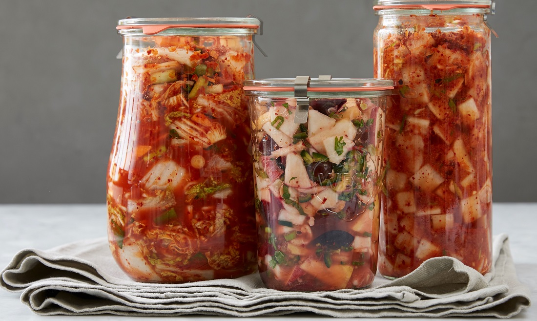 Contenitore Per Kimchi Da 5 Litri Ejoyous - Per Fermentazione E Conservazione, Con Coperchio Sottovuoto, Igienico