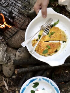 Panzerottini di ricotta e menta