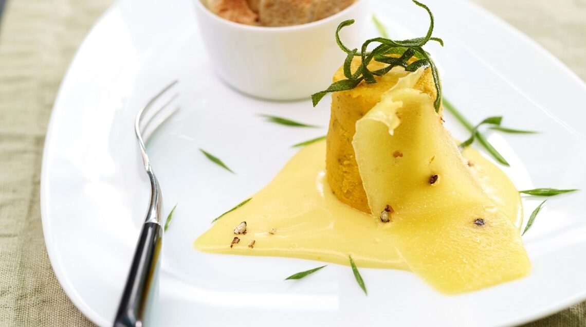 Sformatini di zucca alla salvia con fonduta di Piacentino di zucca @salepepe