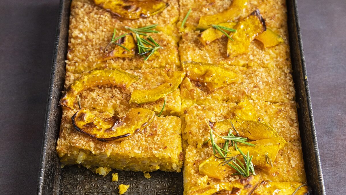 Torta di riso e zucca