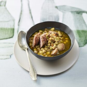 Zuppa- di- cicerchia- castagne- e- salsiccia@saleepepe