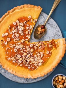 Crostata pralinata alla creme brulÃ©