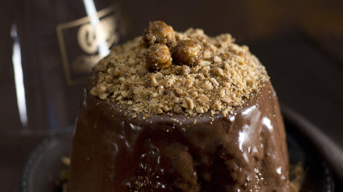 Truffle semifreddo al rum