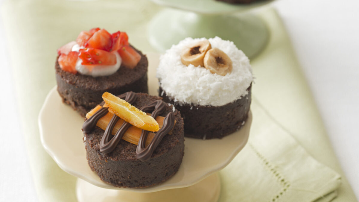 Pasticcini di torta cioccolatino