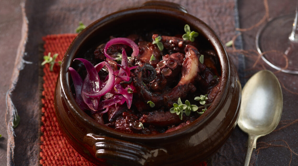 Polpo alla maggiorana