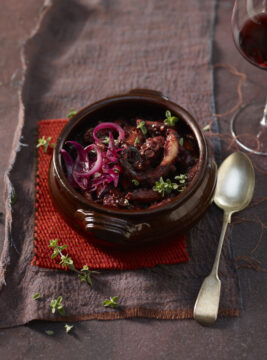 Polpo alla maggiorana