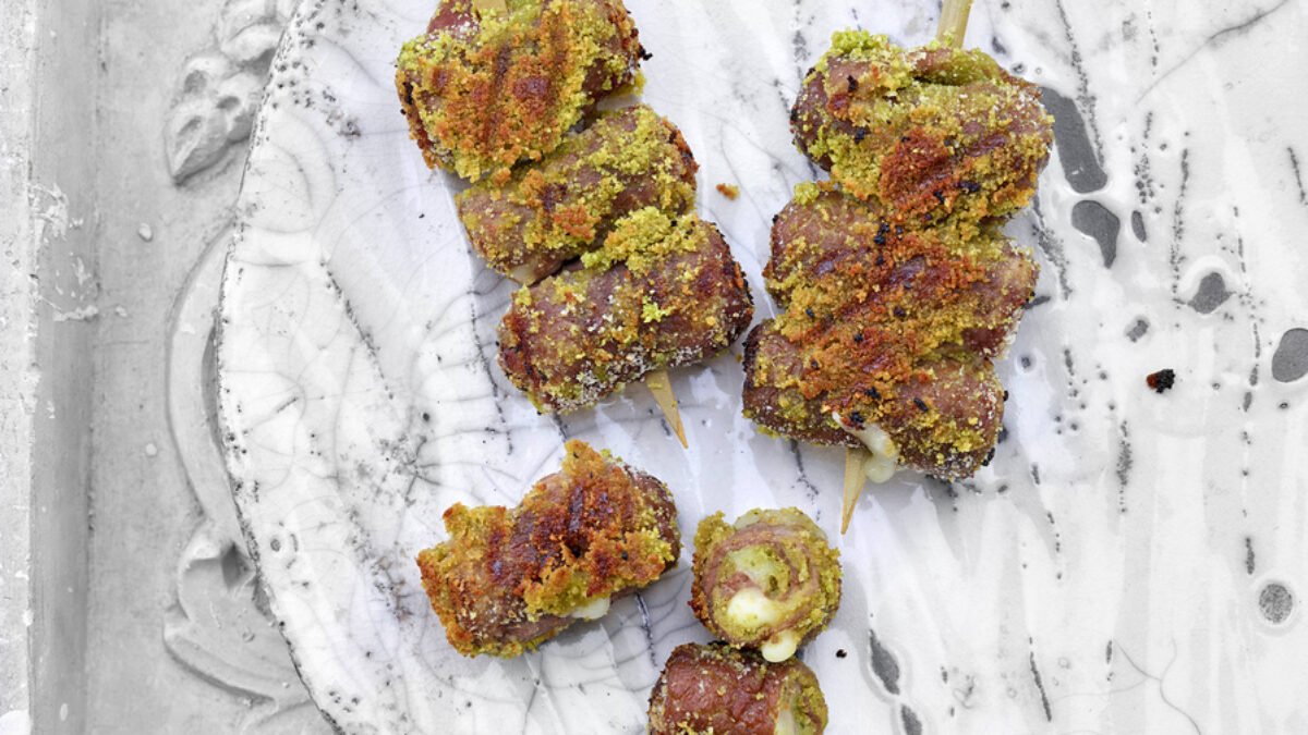Spiedini di involtini