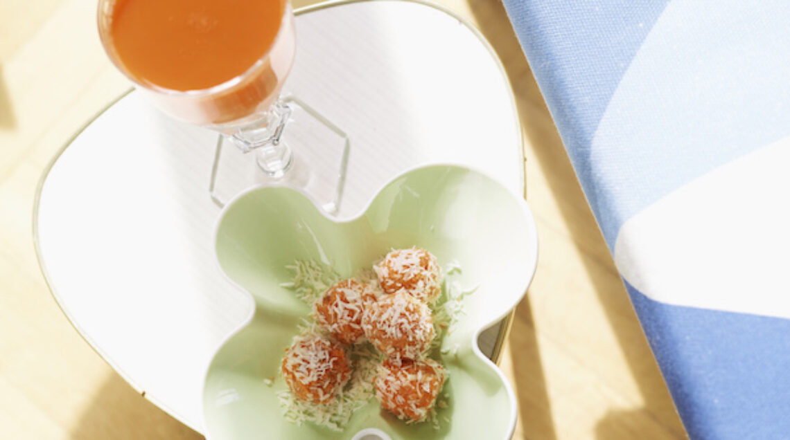 palline carote cocco