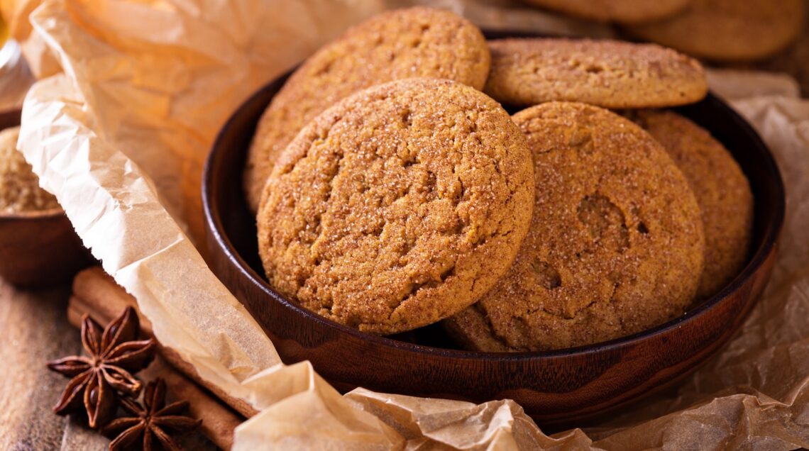 snickerdoodle biscotti alla cannella