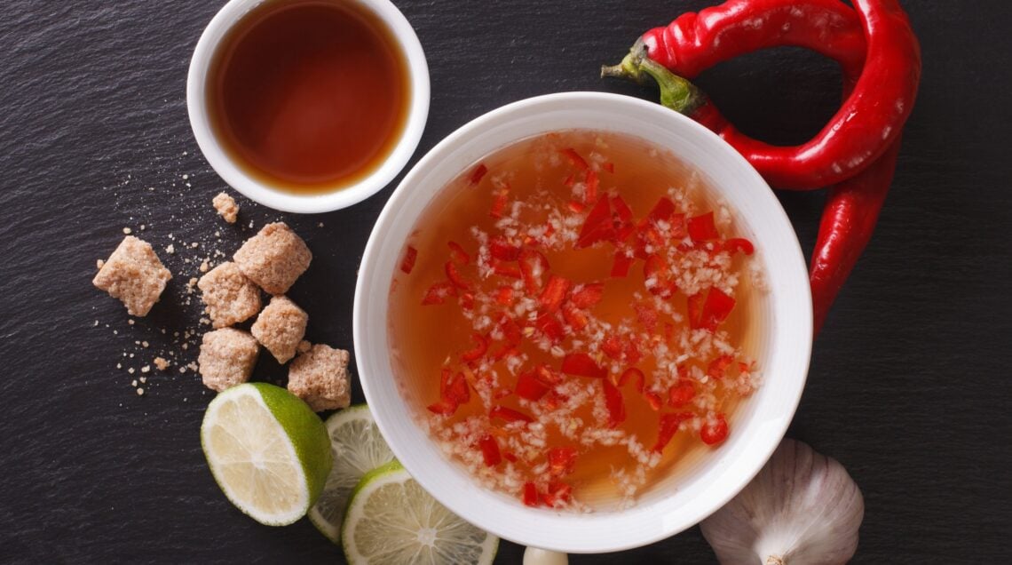 Vietnamese spicy sauce Nuoc Cham