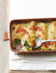 Crespelle con ricotta di tofu e spinaci