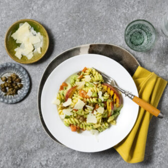 Insalata di pasta con Grana DOP
