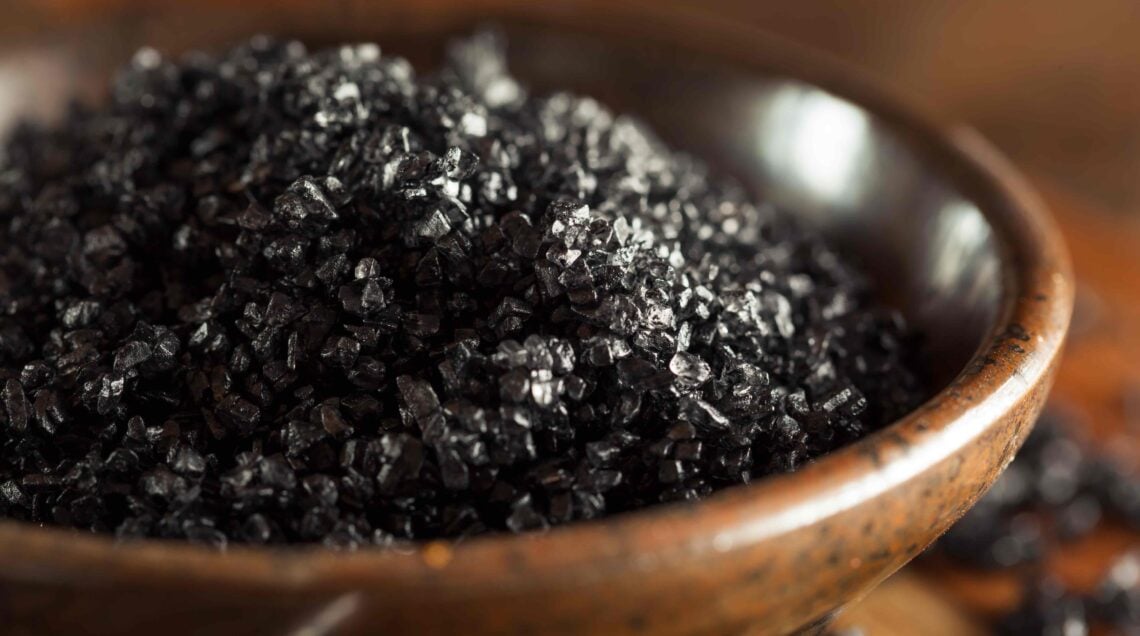 Sale lavico marino hawaiano nero - Black Hawaiin Lava Sea Salt