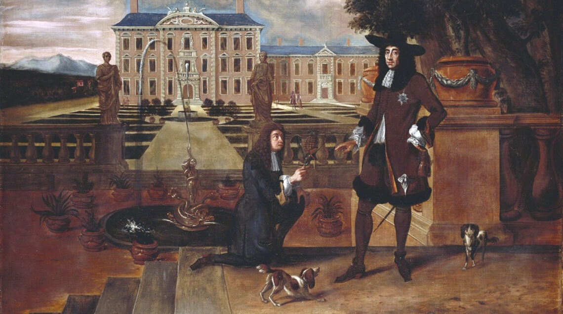 The Royal Gardener, presenting a Pineapple to King Charles II