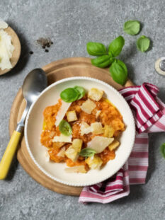 Pappa al pomodoro al Grana Padano DOP