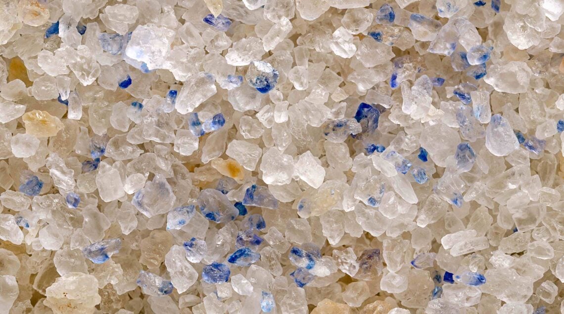 Cristalli di sale Blu di Persia