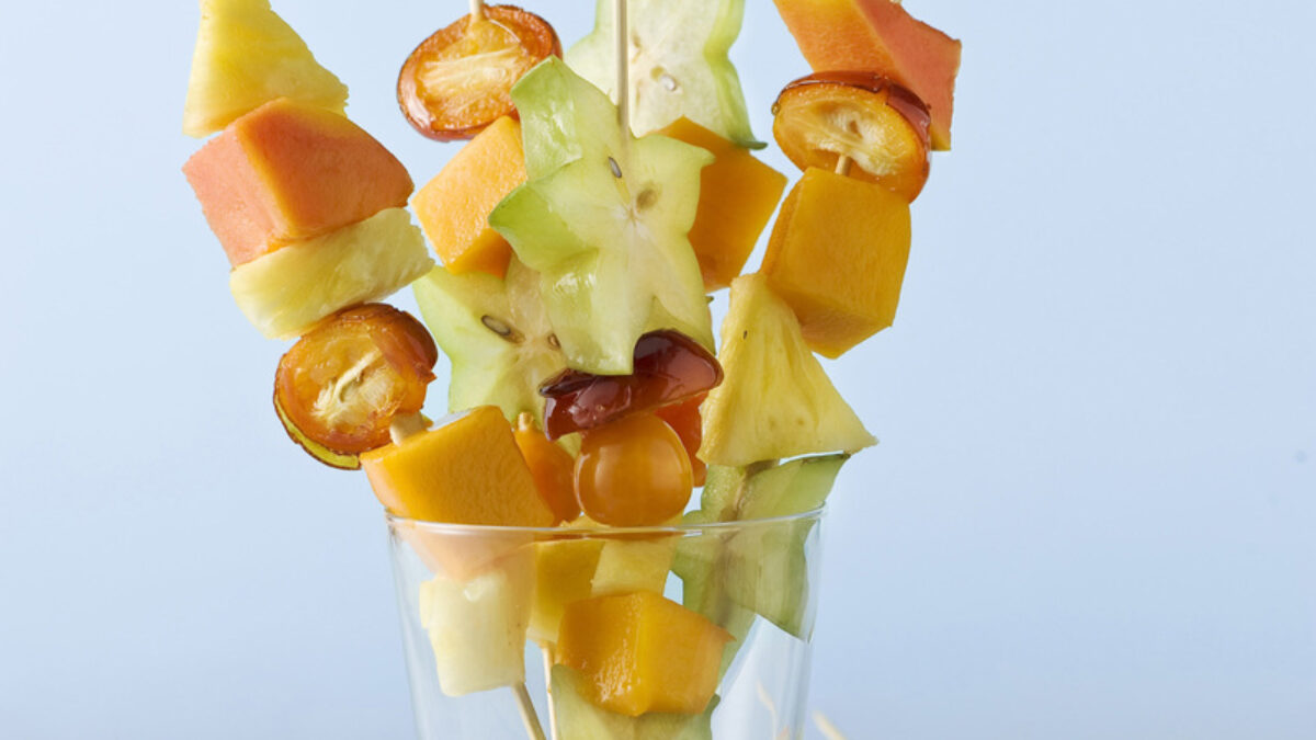 Spiedini millegusti alla frutta