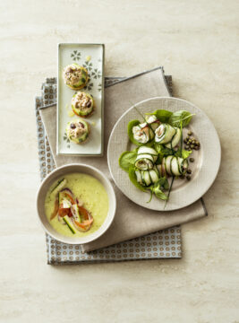 Involtini di cetriolo allo spada