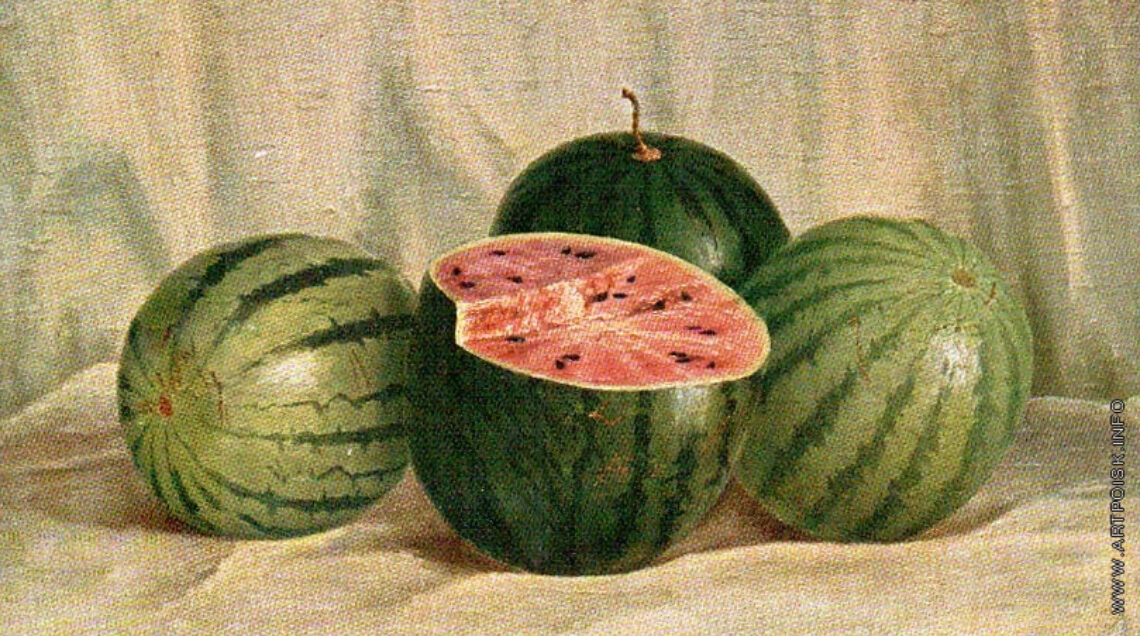 Abashin._Four_watermelons
