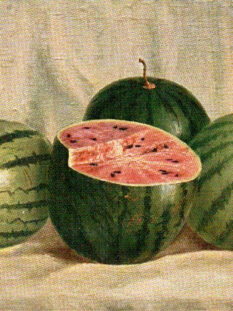 Abashin._Four_watermelons