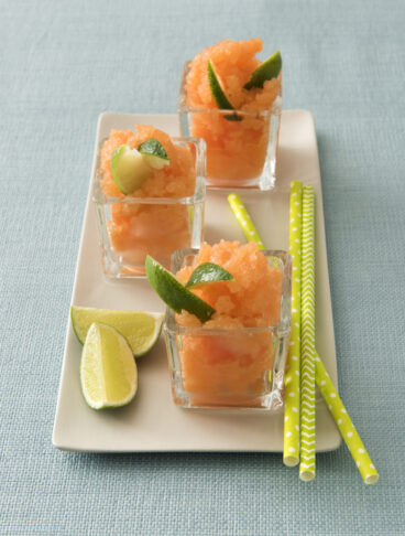 Granita al melone e lime