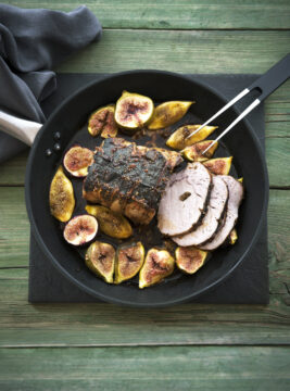 Arrosto di maiale ai due fichi