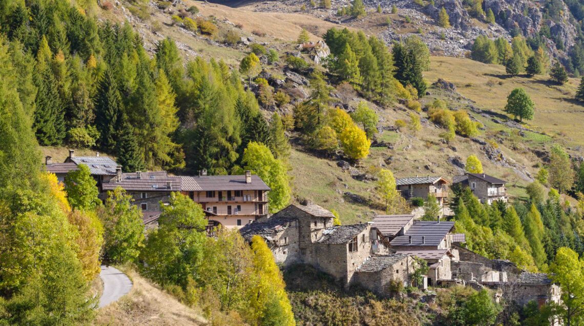 Borgo Castelmagno in Valle Grana - Piemonte