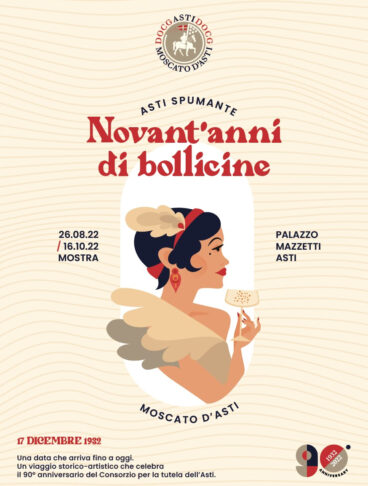 Locandina Mostra - Novant’anni di bollicine