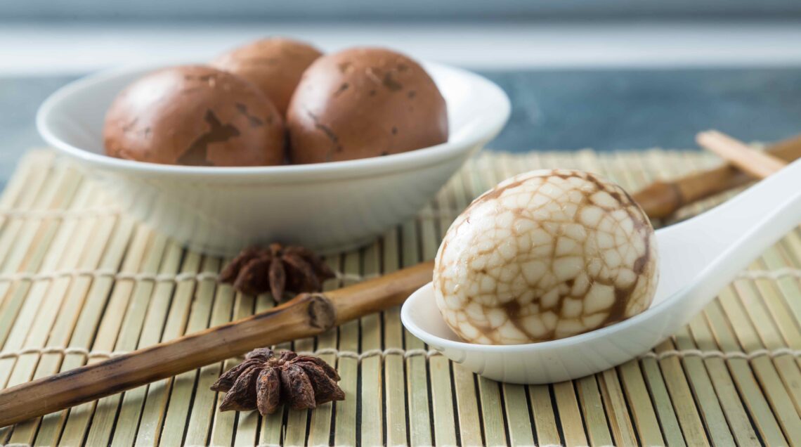 Hard Boiled Chinese Marbled - Tea Eggs