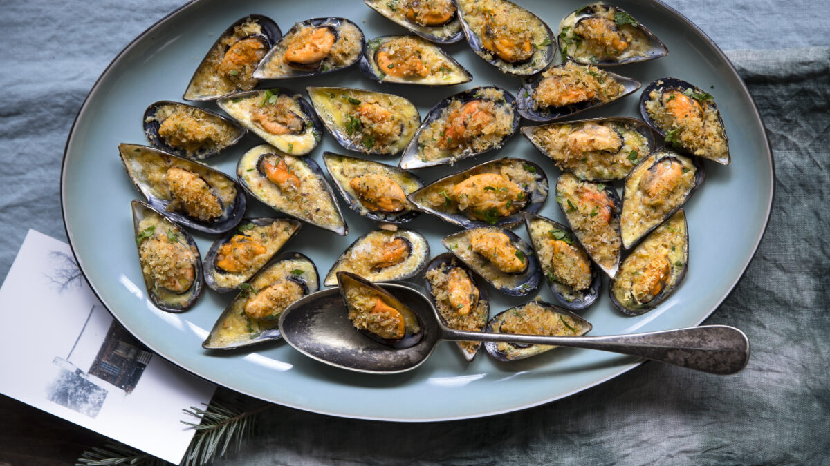 Cozze gratinate alla tarantina
