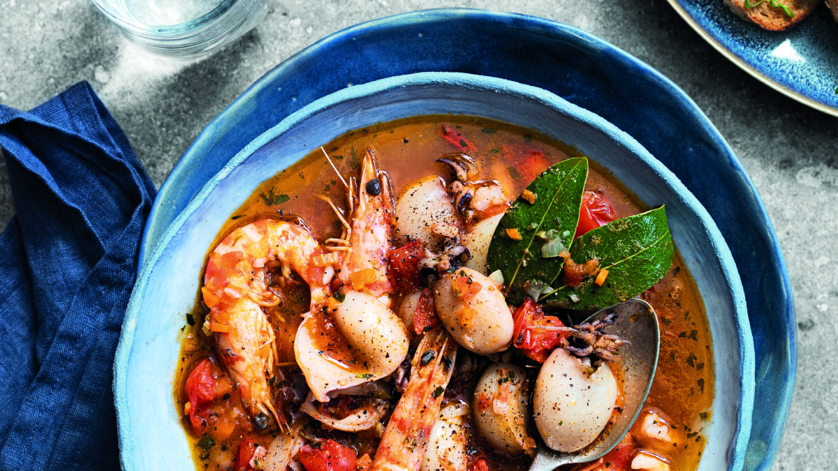 Zuppa di pesce laziale