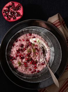 Risotto allo spumante profumato alla vaniglia