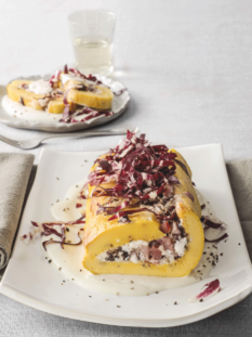 Rotolo di radicchio rosso di treviso precoce