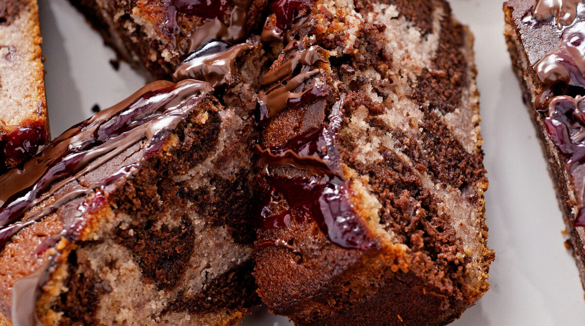 torta al cioccolato e amarene