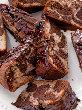 torta al cioccolato e amarene