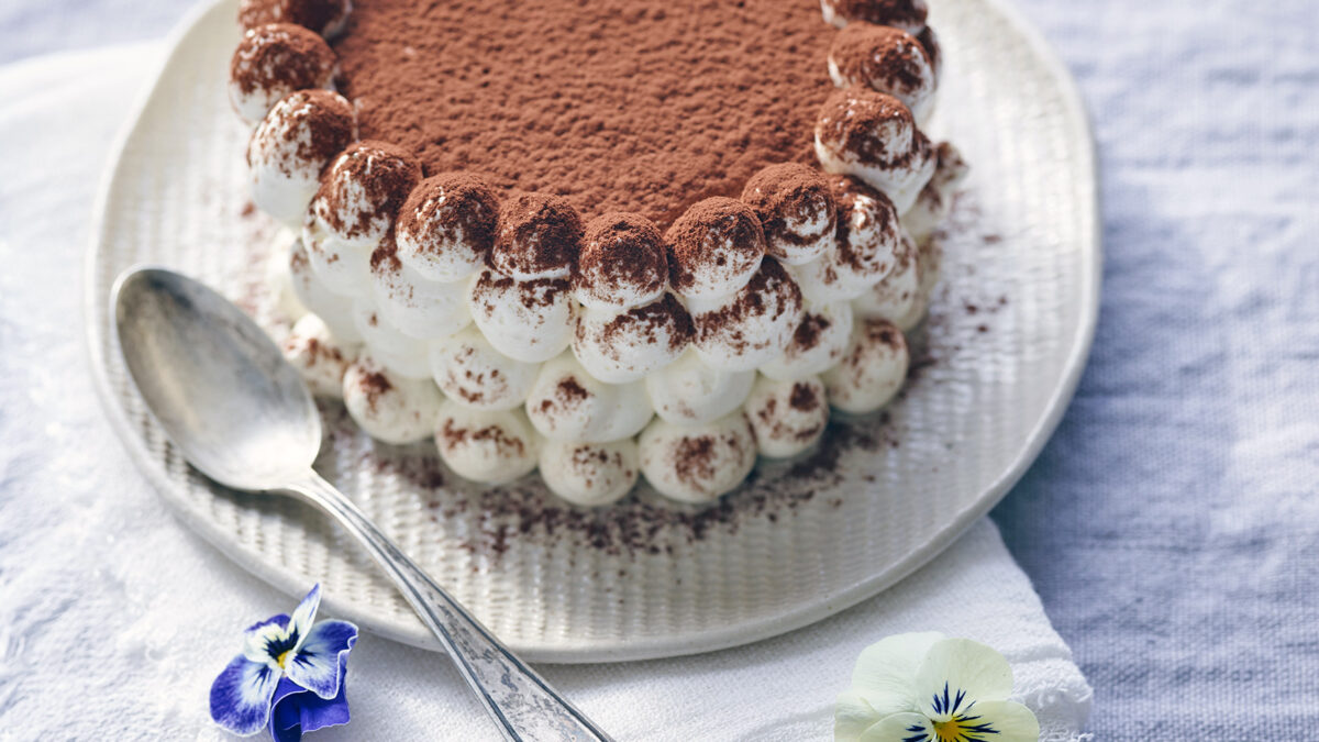 Tiramisù con crema di anacardi
