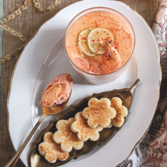 Mousse di gamberetti