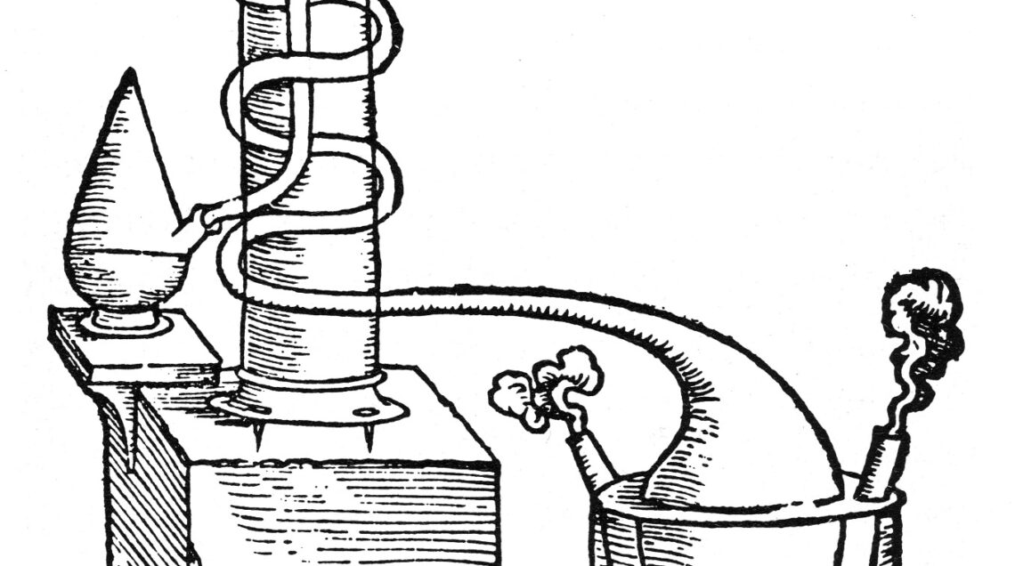 ALAMBICCO CINQUECENTESCO - 1534