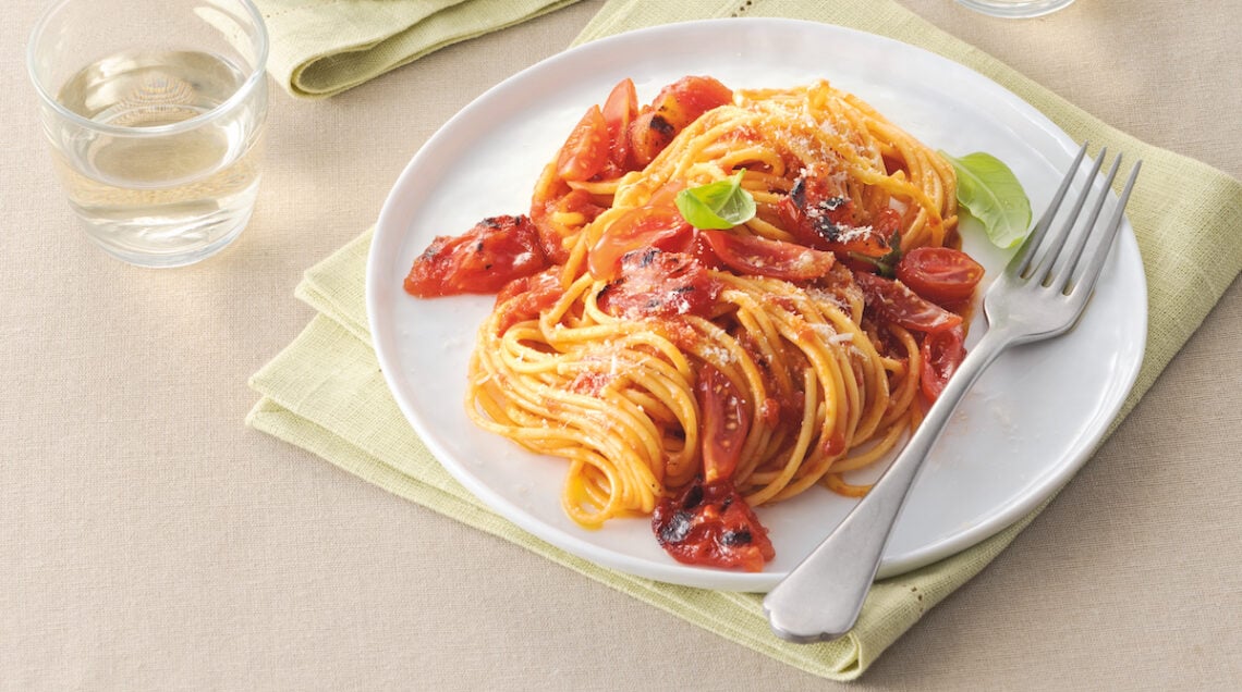 Spaghetti ai 3 pomodori