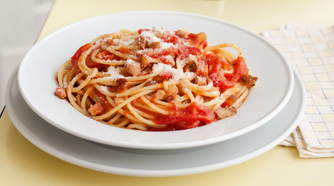 spaghetti all'amatriciana