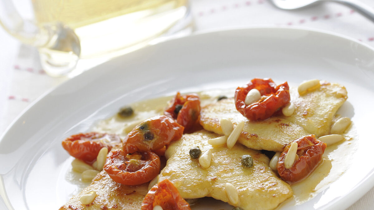Scaloppine di pollo con pomodori sott’olio