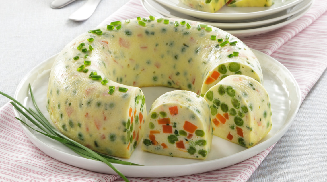 Ciambella di formaggio e ortaggi Sale&Pepe