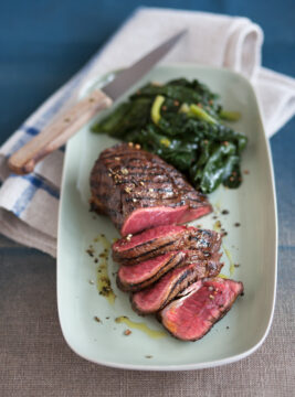 Bistecche di punta di petto alla birra