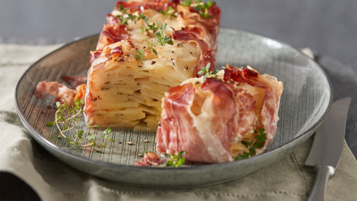 Sformato di patate allo speck
